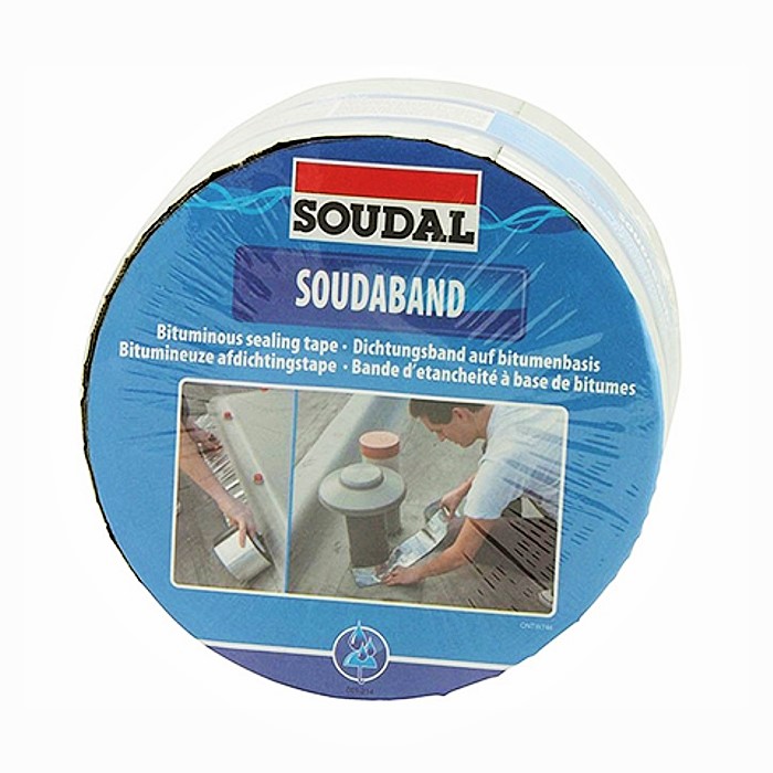 Soudal SOUDABAND ALU bituminė aliuminio juosta Soudal SOUDABAND ALU bituminė aliuminio juosta